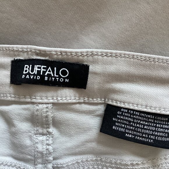 Buffalo David Bitton Aubrey Women's Pants Size 12 Stretchy High Rise Slim Leg - Picture 7 of 8